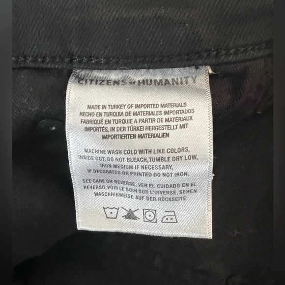 CITIZENS OF HUMANITY | Black Rocket Crop Skinny - Picture 5 of 7